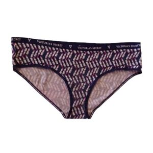 Victoria's Secret Lipsticks Print Hipster Cotton Panty, size XL